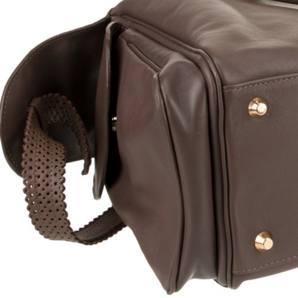 See By Chloe Chocolate Leather Satchel - Picture 5 of 9
